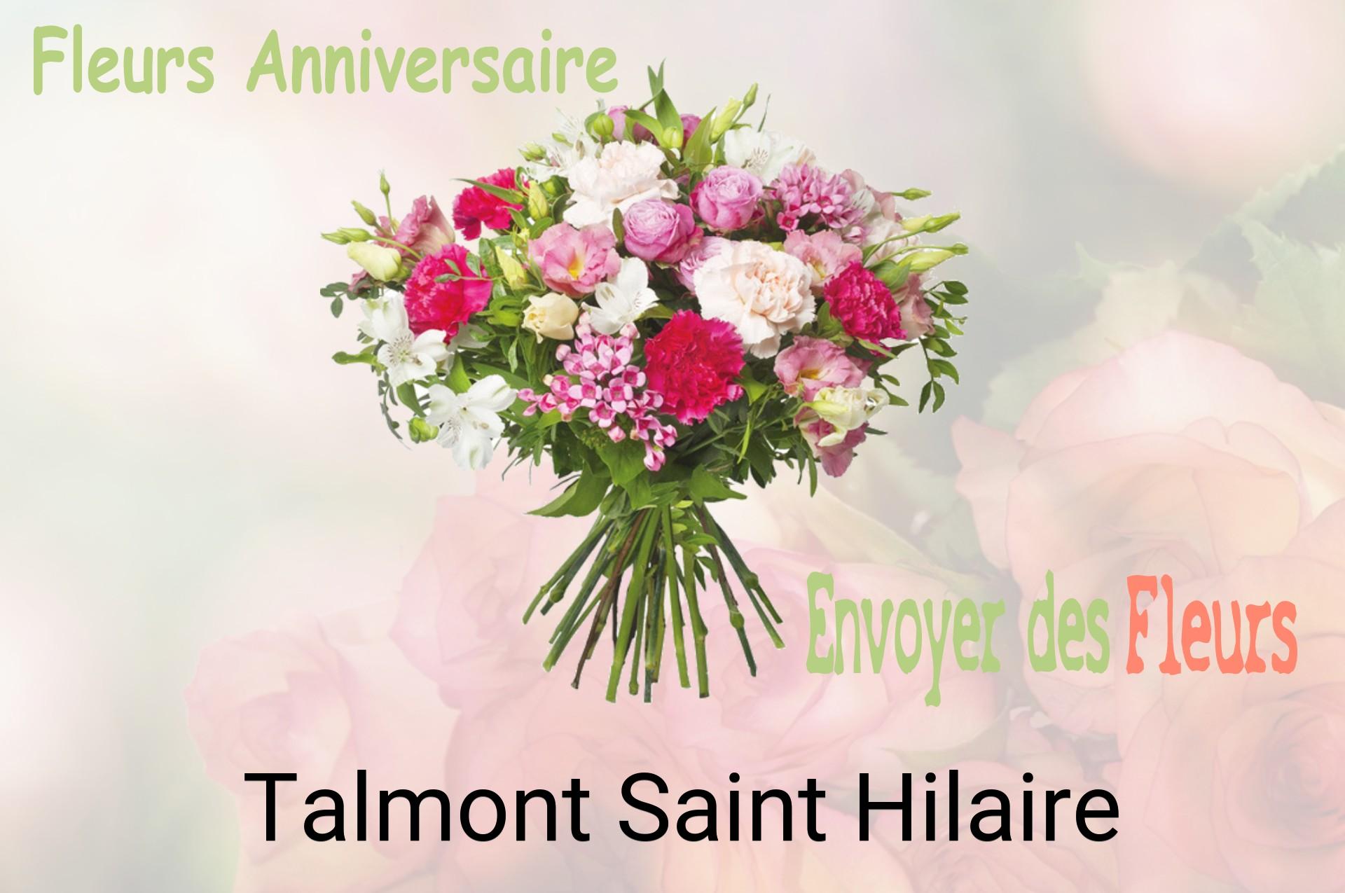 Bouquet de fleurs d’anniversaire livré à Talmont-Saint-Hilaire