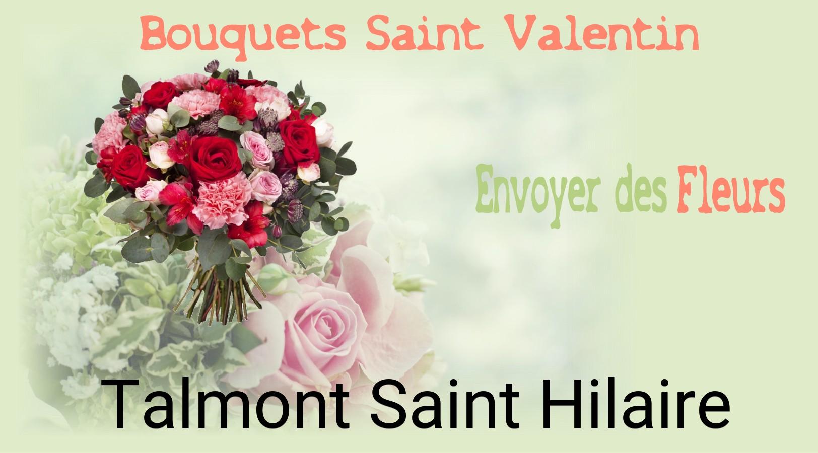 Roses de Saint-Valentin livrées à Talmont-Saint-Hilaire